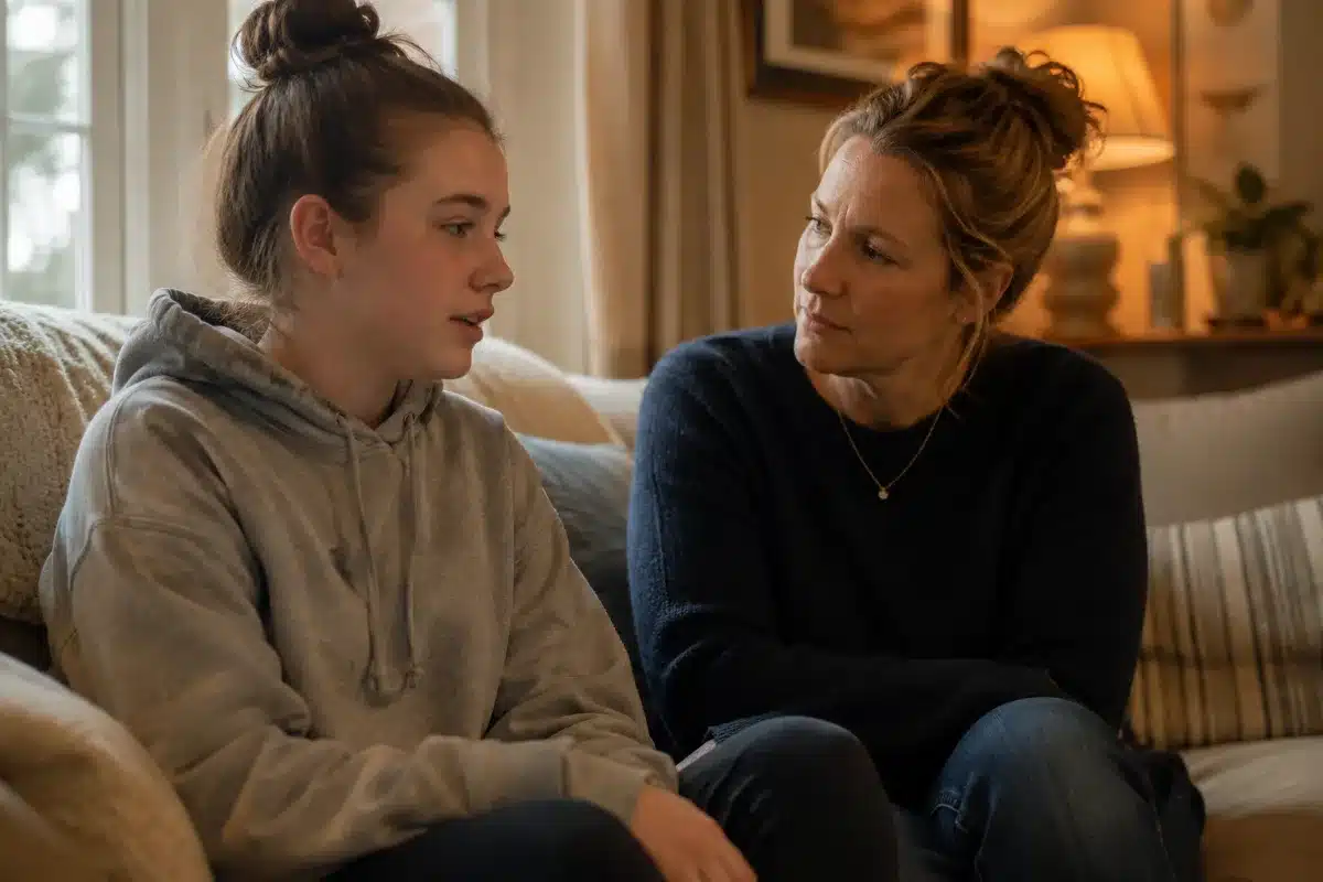 Parent recognizing signs of teen anxiety in Joliet, IL